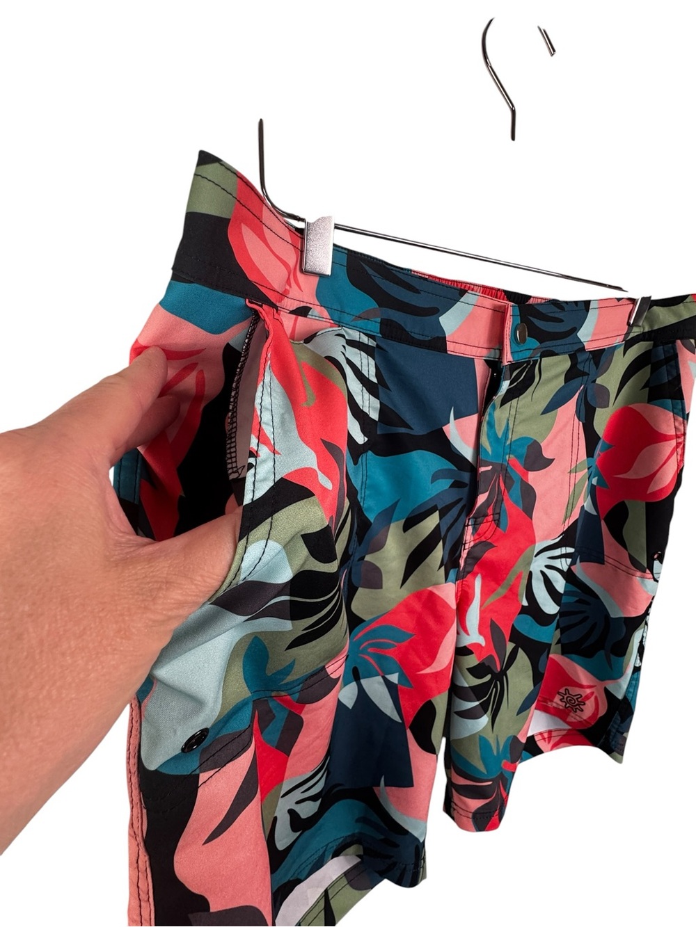 UV Skinz UPF 50+ Women’s XL Board Shorts Picasso Bloom XL Swim Coverup - Picture 3 of 12